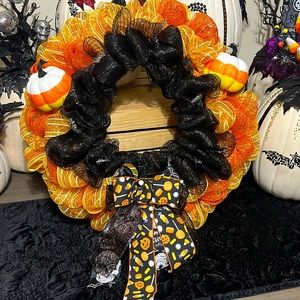 Halloween Handmade Wreath
